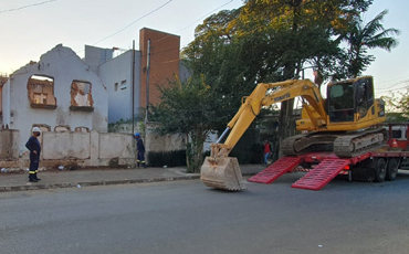 Demolição em São Paulo